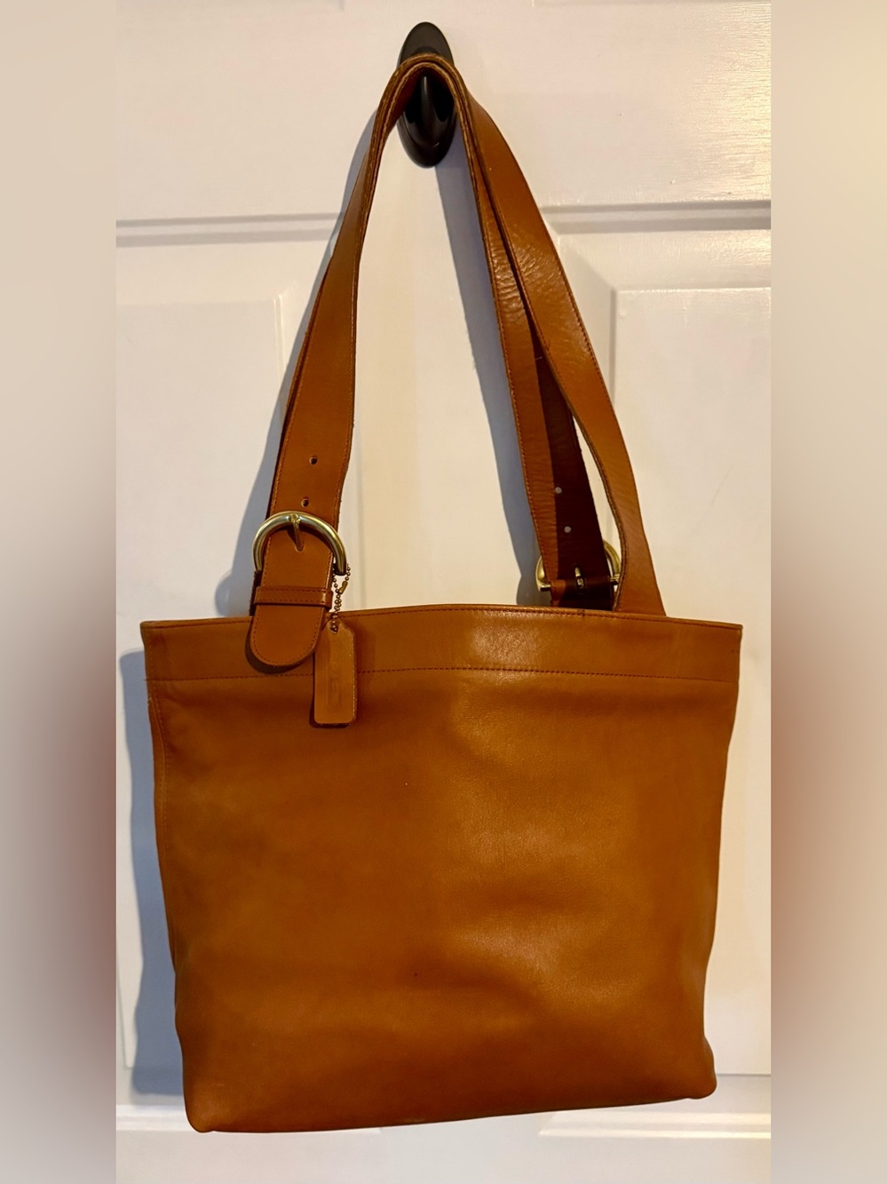 Coach SoHo Lafayette Tote Bag (Style 4140) British Tan Leather